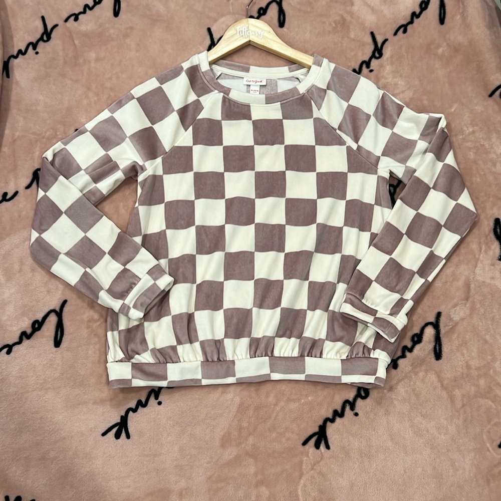 Big Kids Cat & Jack Cozy Crew Neck Fleece 14/16